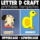 Letter D Craft | D is for Dog Printable Craft Template | ABC Alphabet ...
