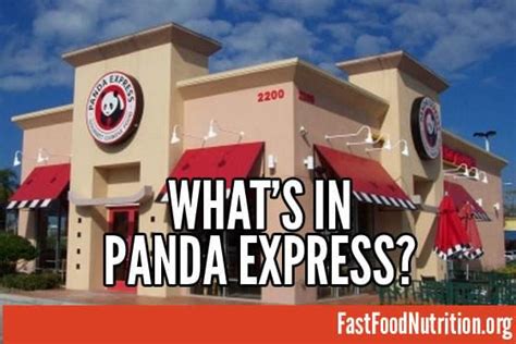 Panda Express Nutrition Facts Are Here!