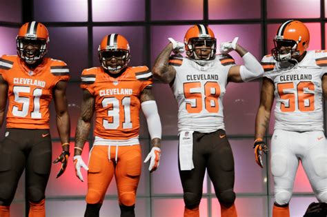 Report: Browns Considering Removing Watermark From Jerseys And Pants On New Uniforms In 2020