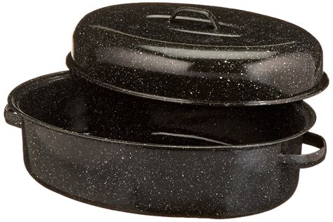 Granite Ware 18-Inch Covered Oval Roaster