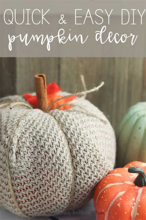 Easy DIY Pumpkin Decor with a Dollar Store Pumpkin