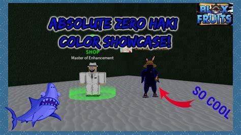 Absolute Zero Haki Color Showcase In Blox Fruits - YouTube