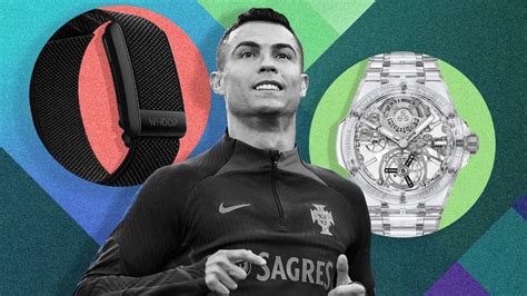 Cristiano Ronaldo Pairs $500 Fitness Tracker With $500,000 Hublot Watch ...