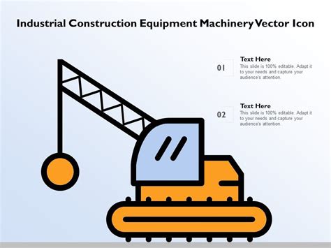 Industrial Construction Equipment Machinery Vector Icon Ppt PowerPoint Presentation Gallery ...