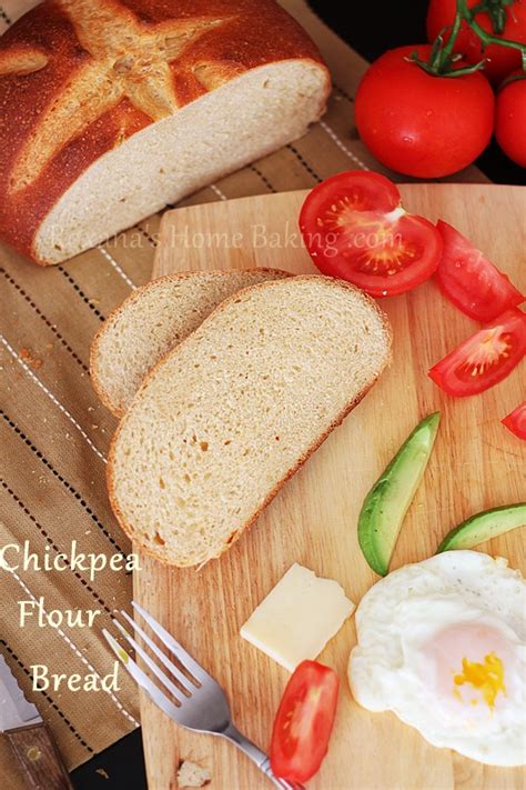 Chickpea flour bread recipe