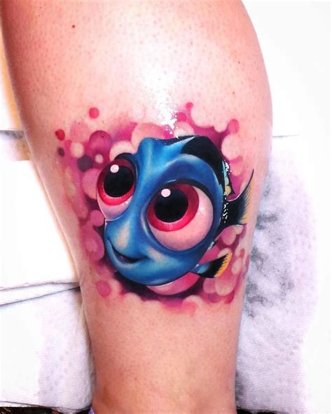 Resultado de imagem para doris nemo tattoo | Sleeve tattoos, Disney tattoos, New school tattoo