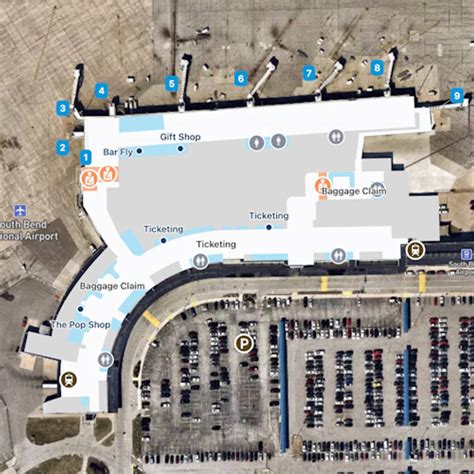 South Bend Airport Map: Guide to SBN's Terminals