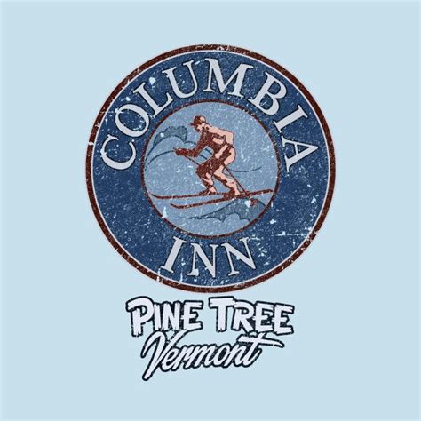 Check out this awesome 'Columbia Inn - Pine Tree Vermont %28distress%29 ...