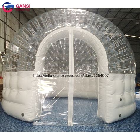 Outdoor camping inflatable dome tent for family 3m inflatable bubble ...