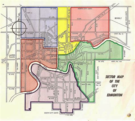 City-of-Edmonton-Vintage-Map | UrbanAge Homes