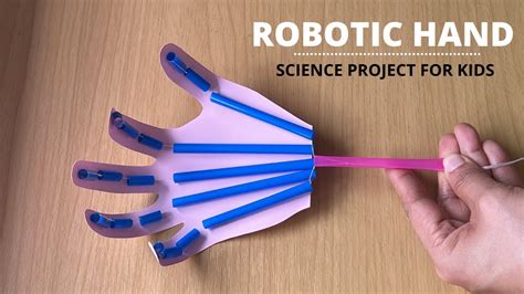 Robotic Hand Science Project | Simple Paper Robot Hand for Kids | STEM ...