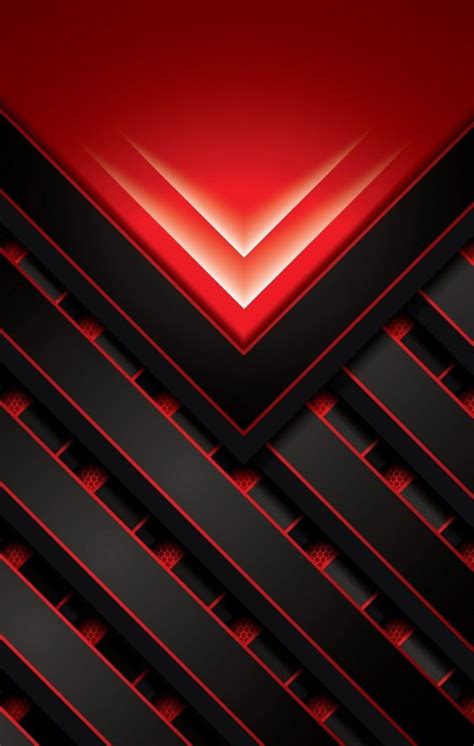 Red And Black Geometric Wallpapers - Wallpaper Cave