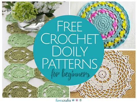 14 Free Crochet Doily Patterns for Beginners | FaveCrafts.com