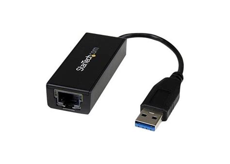 StarTech.com USB 3.0 to Gigabit Ethernet NIC Network Adapter 10/ 100 ...