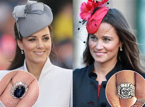 Stunning Sparklers: Comparing Pippa Middleton's and Kate Middleton's Engagement Rings | E! News