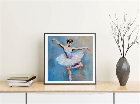 Ballet Dancing Oil Painting Printable Wall Art. 3 Downloadable - Etsy