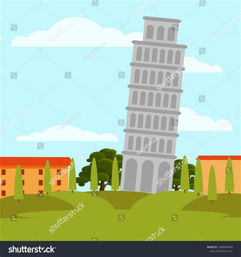 559 Leaning Tower Of Pisa Cartoon Images, Stock Photos, 3D objects ...