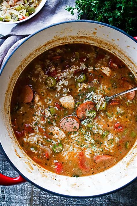 Cajun Chicken and Sausage Gumbo Recipe | Easy Gumbo Recipe