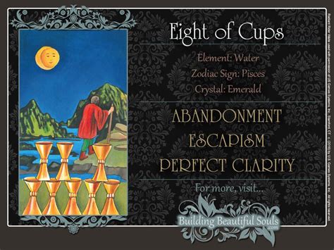 The Eight of Cups Tarot Card Meanings | Tarot Reading