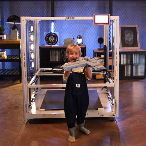 Elegoo Making 3D Printer Large Enough to Print a Toddler - RT Prints