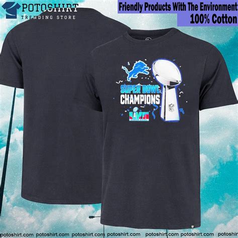 Potoshirt.com - Detroit Lions Super Bowl Lvii 2023 Champions shirt