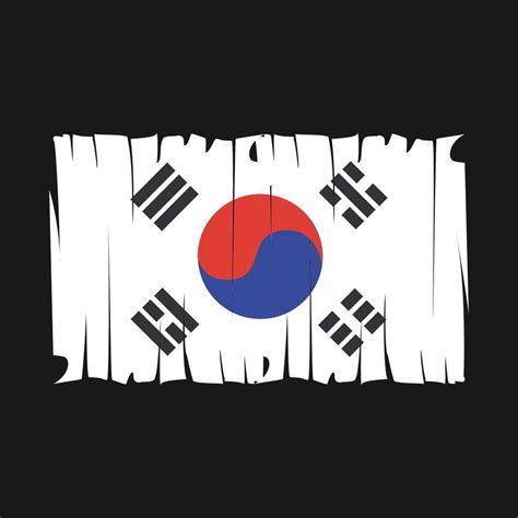 South Korea Flag Vector 20225986 Vector Art at Vecteezy