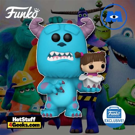 2022 NEW Monsters Inc - Sulley With Boo Funko Pop! Exclusive