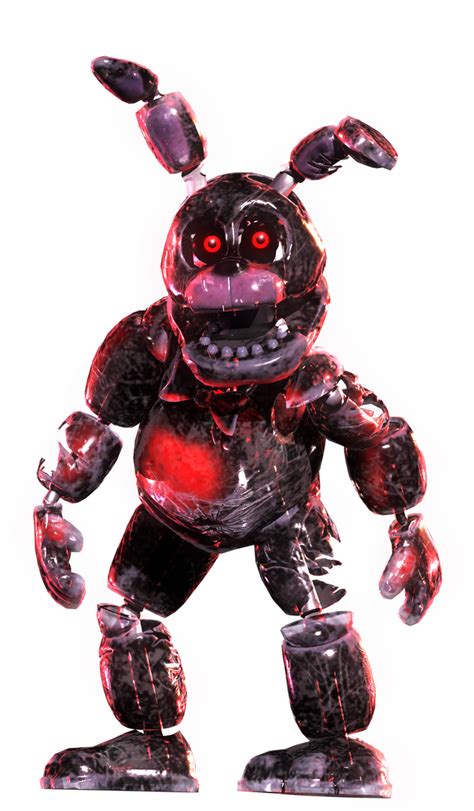 (C4D / FNAF AR) Black Heart Bonnie full body! by JOYFRED1983 on DeviantArt