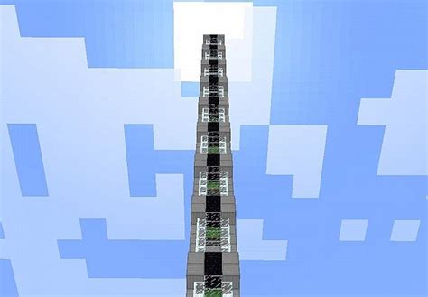 Flush, Compact Slime Block Elevator Minecraft Project