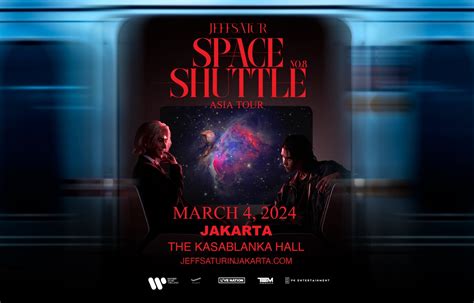 Jeff Satur Space Shuttle No.8 Asia Tour in Jakarta concert