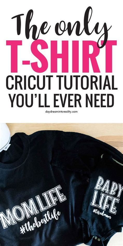 How to make T-Shirts with your Cricut Using Iron-On | Cricut, How to ...