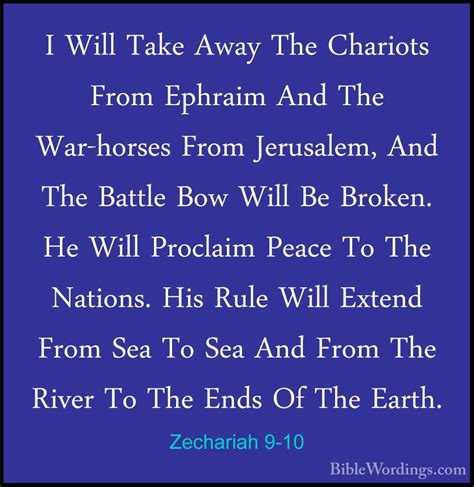 Zechariah 9 - Holy Bible English - BibleWordings.com