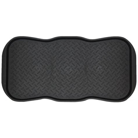 Multy Home Black Colossal 19 in. x 39 in. Rubber Boot Tray-MT5100064 - The Home Depot