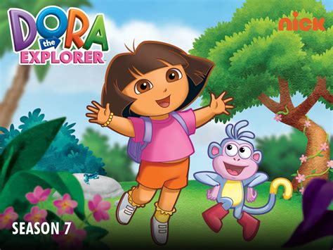 Dora The Explorer: Dora And Boots Swinging Poster Officially License ...