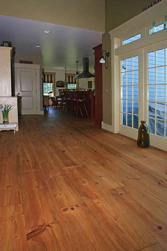 Custom Red Pine Wide Plank Flooring - Ponders Hollow Custom Wood ...