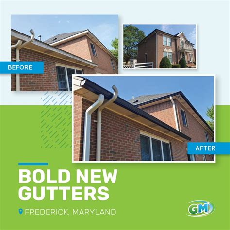 Bold New Gutter Install | Frederick, Maryland - GutterMaid