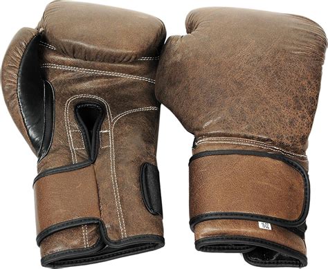 Amazon.com : RAY'S Vintage Brown Leather Boxing Gloves, Hand Molded : Sports & Outdoors