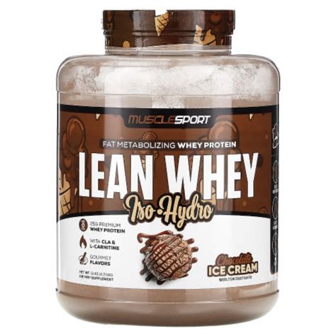 Musclesport Lean Whey Revolution™ Protein Powder - Whey Protein Isolate ...