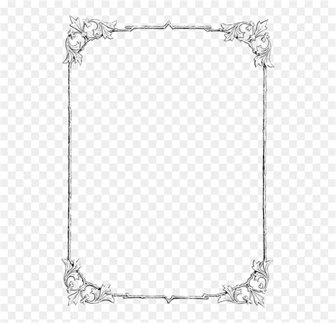 Picture Frame,rectangle,borders And Frames - Free Rectangle Frame Borders, HD Png Download - vhv