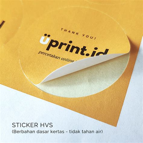 Jenis Kertas Stiker yang Perlu Diketahui Sebelum Mencetak - Uprint.id