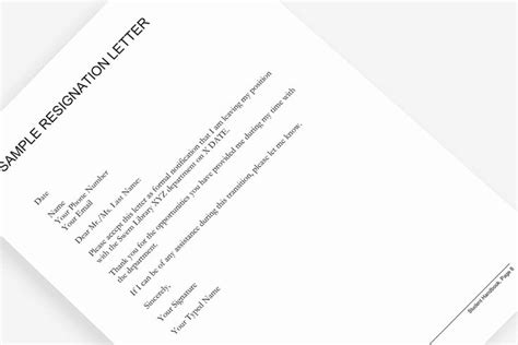 Resignation Letter Template Free Luxury Resignation Letter Free Template | Letter templates free ...