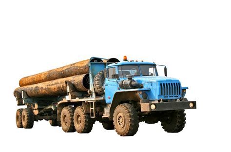 Blue truck stock image. Image of transport, equipment - 18599915