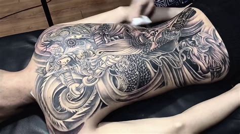 Kín lưng Triệu Tử Long tại Chị Lụ Tattoo (Trung Xá Lụ) | Bao quát các kiến thức về hình xăm quan ...