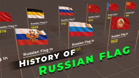 History of Russian Flag | Timeline of Russian Flag | Flags of the world | - YouTube