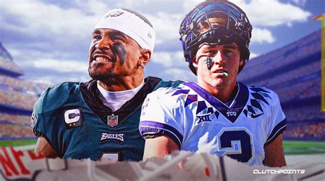 TCU football: Chandler Morris used Eagles' Jalen Hurts as recovery ...