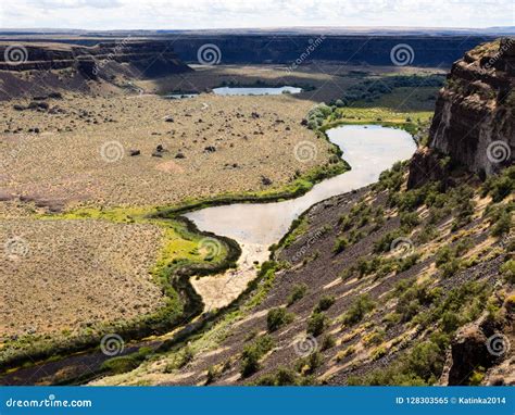 Dry Falls State Park in Eastern Washington Stock Image - Image of desert, panorama: 128303565