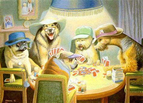 “Card Players” by Bryan Moon - DogsPlayingPoker.org