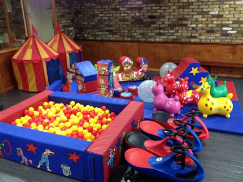 Circus Themed Soft Play for Mr Tumble/Circus Party