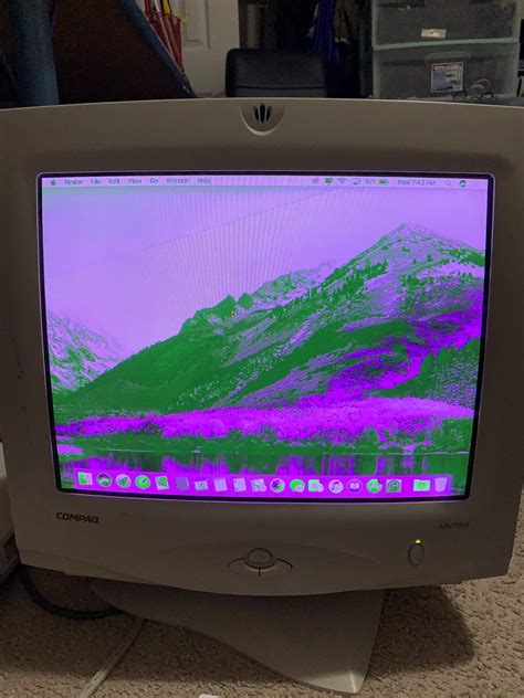 Old crt monitor was acting a little off one day : r/hardwaregore