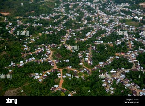 Colombia, Quibdo, aerial view Stock Photo - Alamy